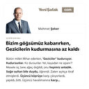Bizim göğsümüz kabarırken, Gezicilerin kudurmasına az kaldı