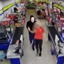 Maskeli market soyguncusu yakalandı