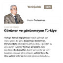 Görünen ve görünmeyen Türkiye