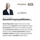 Gündelik hayat politikaları…