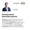 Sermaye devlet katarından ayrılınca