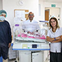 23 günlük bebek kasıktan kalp ameliyatıyla iyileşti