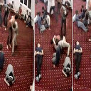 Arkadaşıyla güreşirken az kalsın ölüyordu