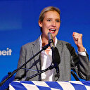 German far-right leader attacks media over donations scandal