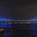 İstanbul çocuklar için maviye büründü