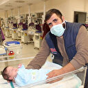 Bir günlük bebek ameliyatla sağlığına kavuştu