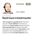 Büyük hayat ve küçük hayatlar