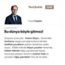 Bu dünya böyle gitmez!