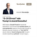“G-20 Zirvesi”nde Trump’ın morali bozuktu!