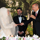 Cumhurbaşkanı Erdoğan nikah şahidi oldu