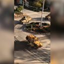 Fırat'ın doğusuna sevkiyat başladı... İşte ilk görüntüler