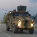 Suriye sınırına 30 askeri araç sevk edildi