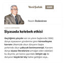 Siyasada kelebek etkisi