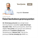 Faizci bankaların promosyonları