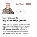 Tren kazası ya da Doğa dalavereye gelmez