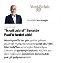 “İsrail Lobisi” Senatör Paul’ü hedef aldı!