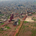 Teröristlerin Ayn el-Arap'ta kazdığı hendek ve tüneller görüntülendi