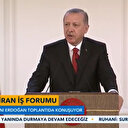 Cumhurbaşkanı Erdoğan'ın Farsça sözleri İranlı misafirlerden alkış aldı