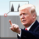 Trump, Meksika sınırı için sivri uçlu çubukları tanıttı