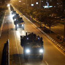 Son yılların en büyük askeri sevkiyatı Kilis'e yapıldı