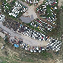 Milyonluk onlarca araç çürümeye terk edildi