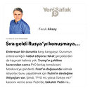 Sıra geldi Rusya’yı konuşmaya…