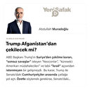 Trump Afganistan’dan çekilecek mi?