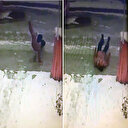 Buz tutan yolda düştü beyin kanaması geçirdi