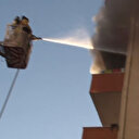 Beylikdüzü'nde 11 katlı binada yangın