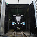 Kabataş-Mahmutbey metrosuna ilk araç indirildi