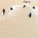 Hortum yıktı geçti