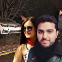 Bodrum'da nişanlı çift sele kapıldı