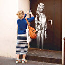 Banksy resmi için duvarı söktüler