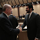 Cumhurbaşkanı Erdoğan sinemacıları Beştepe'de ağırladı