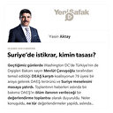 Suriye’de istikrar, kimin tasası?