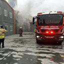 Şişli'de okul atölyesinde yangın