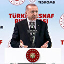 Cumhurbaşkanı Erdoğan "Esnaf Duası"nı okudu