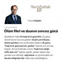Ölüm fikri ve duanın sınırsız gücü