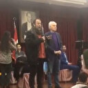 CHP'den Türk bayrağı önünde terör propagandası