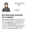Bu mahkemede yerlerimiz her an değişir!