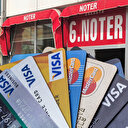 Noterde kredi kartı bankalara takıldı