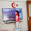 Erdoğan hayranı minik kız