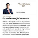 Ekrem İmamoğlu’na sorular