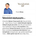 Tahminimi söyleyeyim…