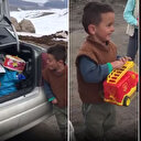 Oyuncak itfaiye aracıyla dünyalar onun oldu