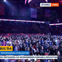 Erdoğan'ın sözlerini tüm salon ayakta alkışladı