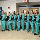 Kadın doğum ünitesindeki 9 hemşire aynı anda bebek bekliyor