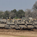 İsrail ordusunun Gazze sınırına yaptı yığınak görüntülendi