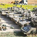 Gazze sınırına askeri yığınak