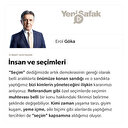 İnsan ve seçimleri